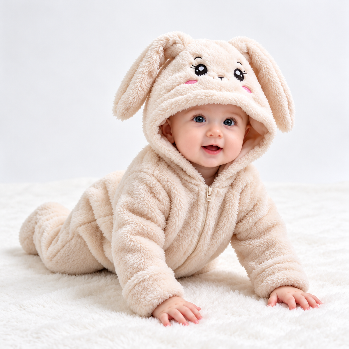 NUNUBÉ™ Mameluco de conejito para bebé
