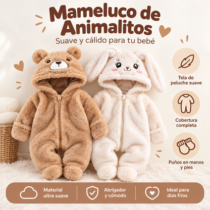 NUNUBÉ™ Mameluco de conejito para bebé