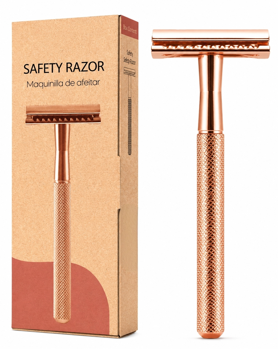 RAZARO™ Afeitadora de seguridad para una Piel Suave