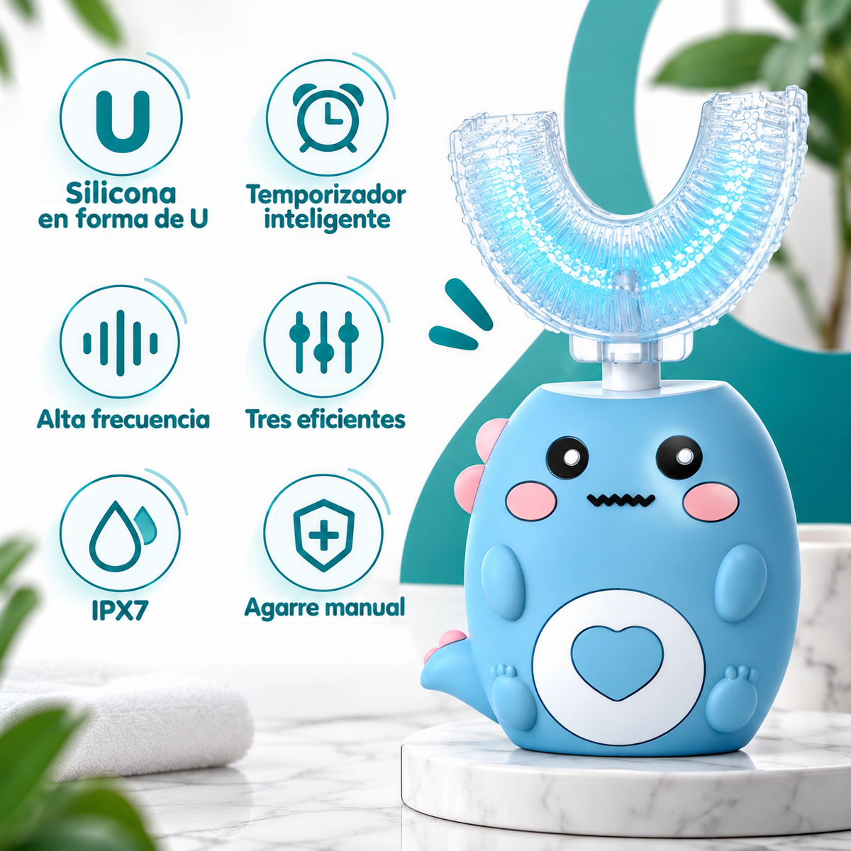 SONRIKO™ Cepillo eléctrico dental